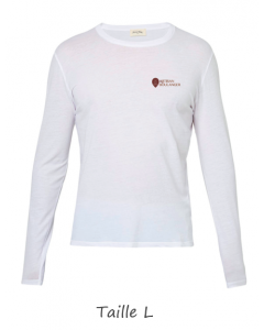 1 T-shirt Blanc Dame (manches longues) TL