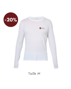 1 T-shirt Blanc Dame (manches longues) TM